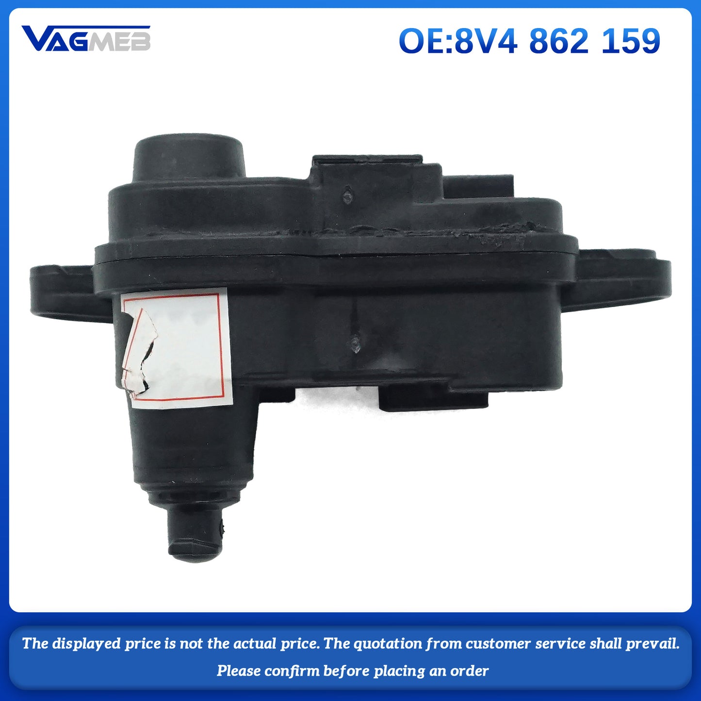 For VW Audi Seat Skoda servomotor actuator fuel flap fuel cap 8V4 862 159