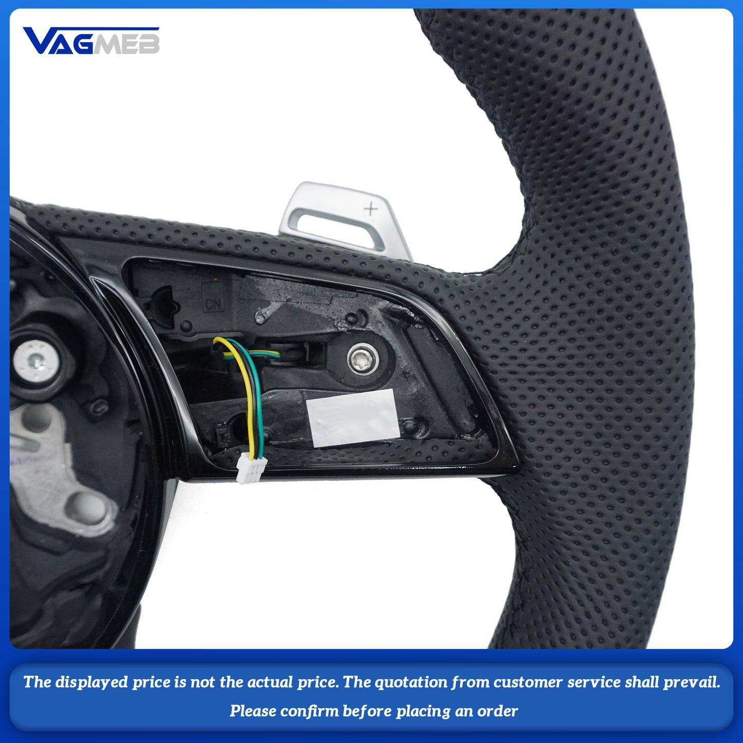 For Audi A4B9 S LOGO steering wheel with heating