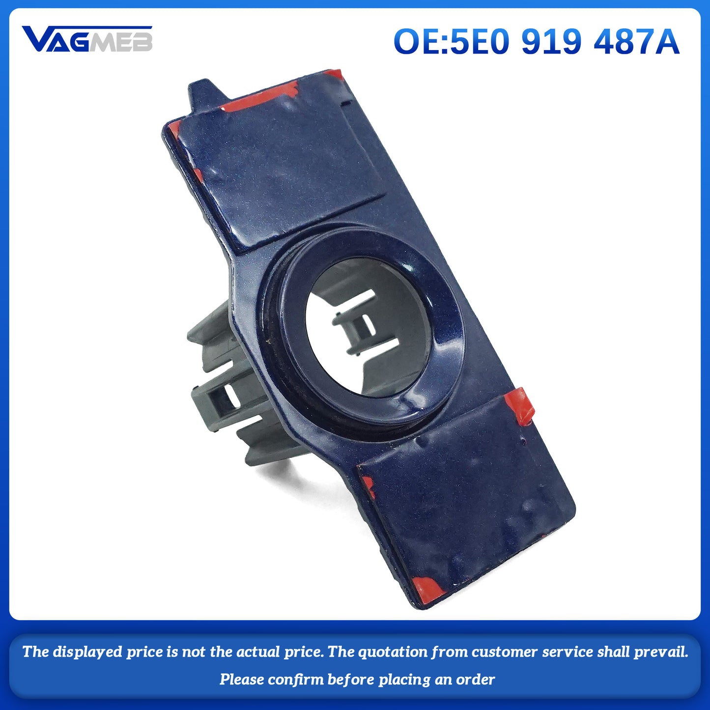 OEM PLA Sensor Bracket Front Rear Intelligent Parking Assist Pilot Sensor Holder for Skoda Octavia 5E0 919 487A 488A