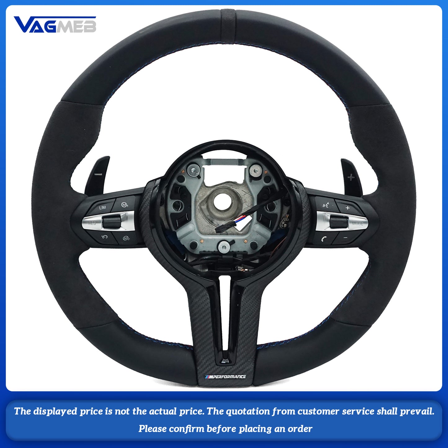 For BMW F30 F32 F10 F20 F82 E46 E60 E90 M2 M3 M4 M5 M6 X3 X4 Steering Wheel