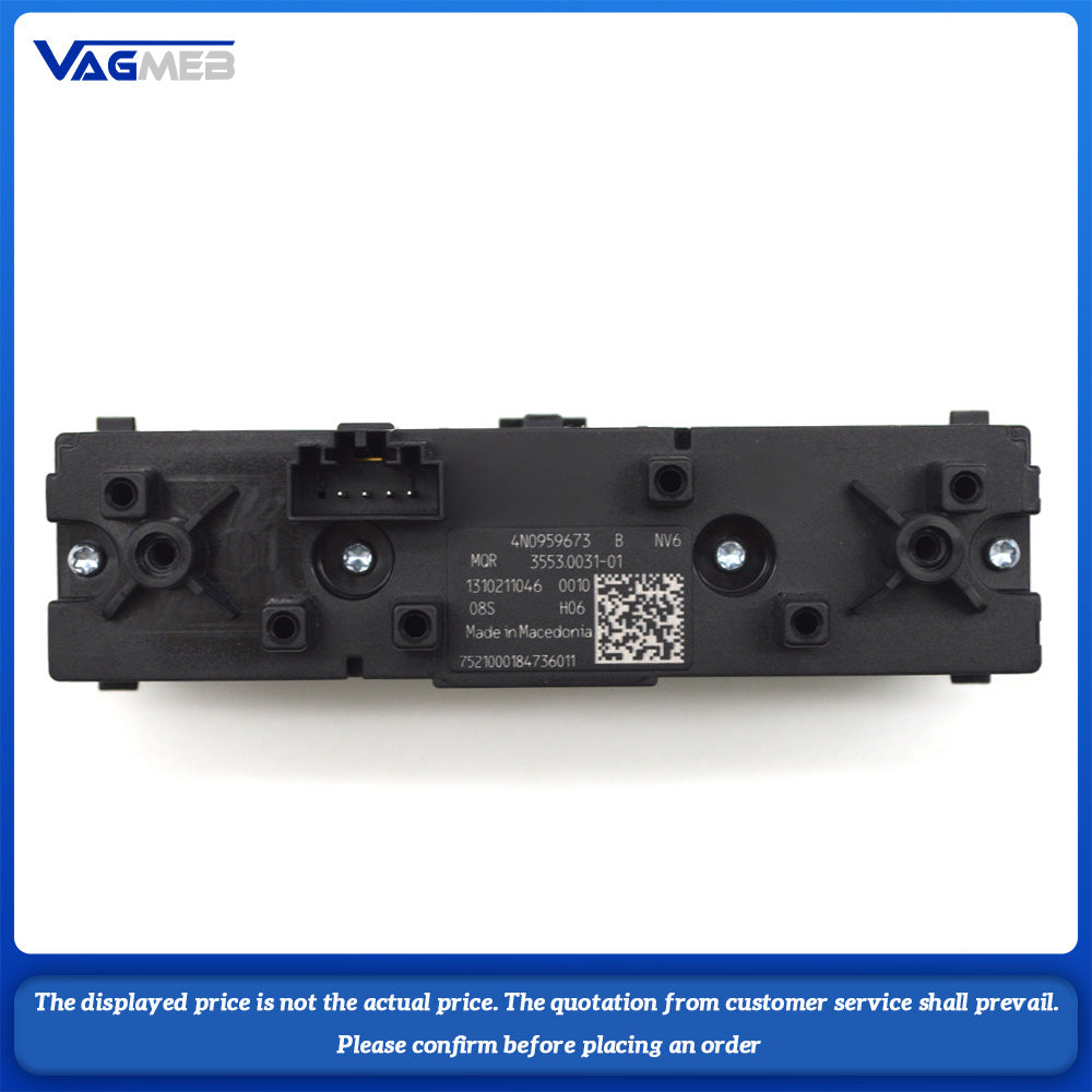 For Audi A6L C8 A7 Original Electroplated Radar Handbrake Switch 4N0 959 673B