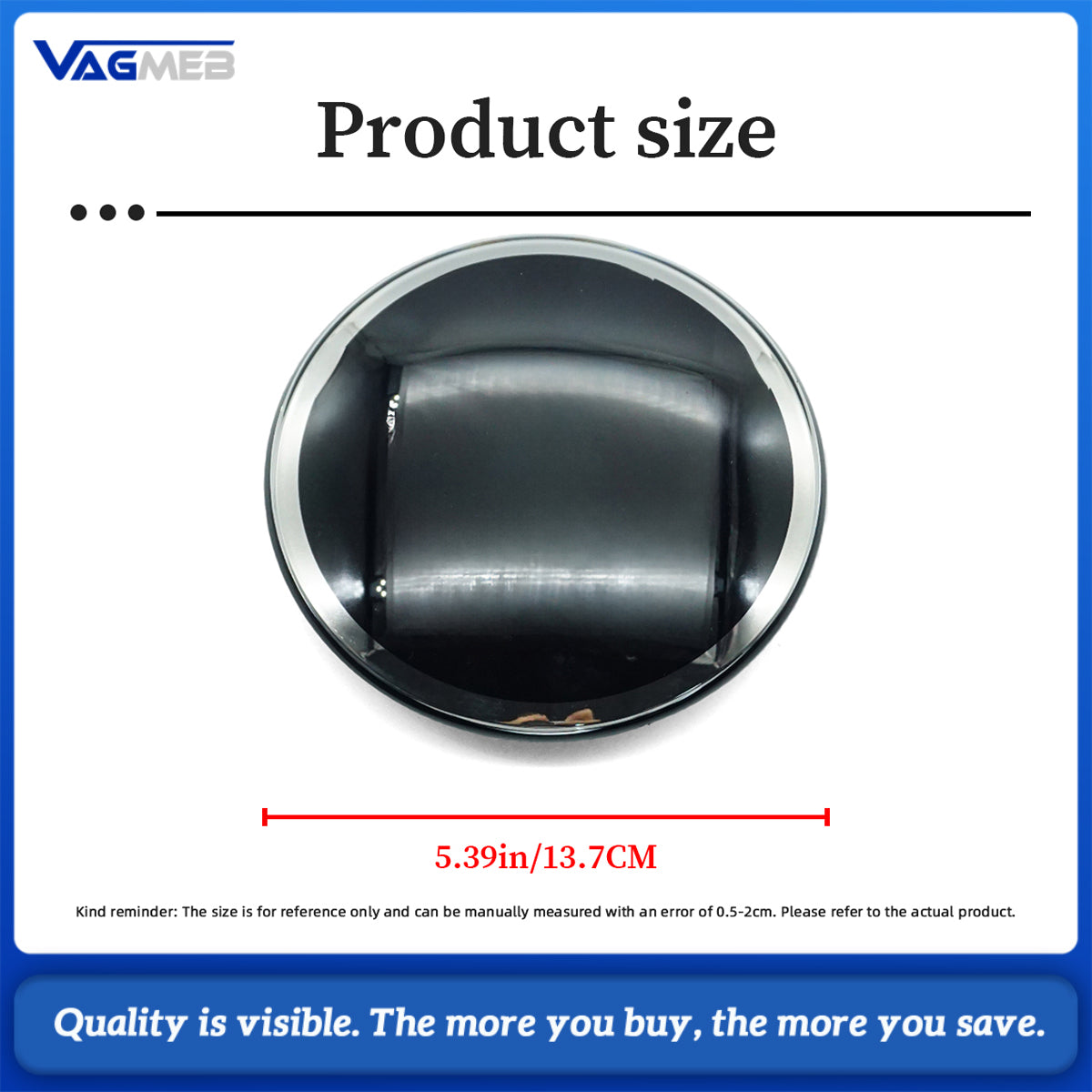 New High Quality Radar Cover Badge 5HG 853 601 Front ACC Emblem For VW Passat B8