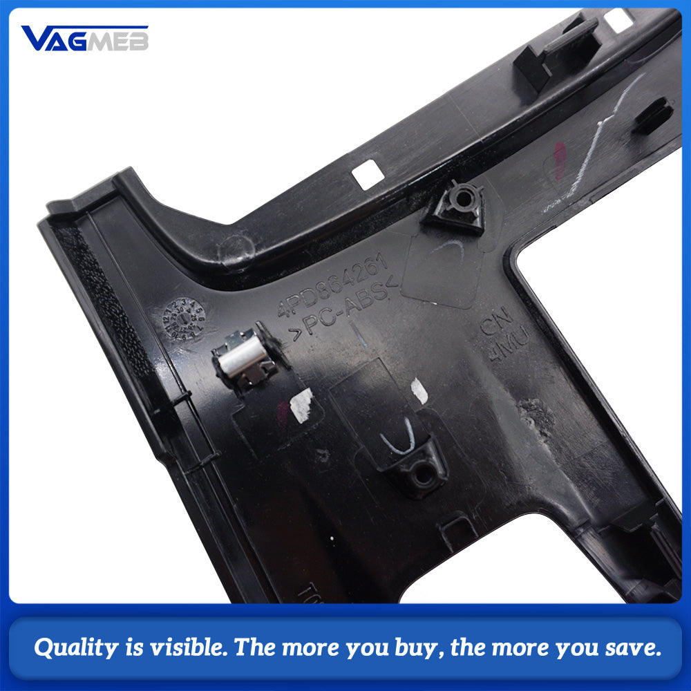 4PD 864 261 Interior Center Console Gear Shift Panel Trim Cover For Audi A6C8 Car Accessories