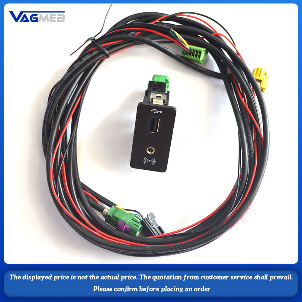 MIB integrated to split radio adapter cable