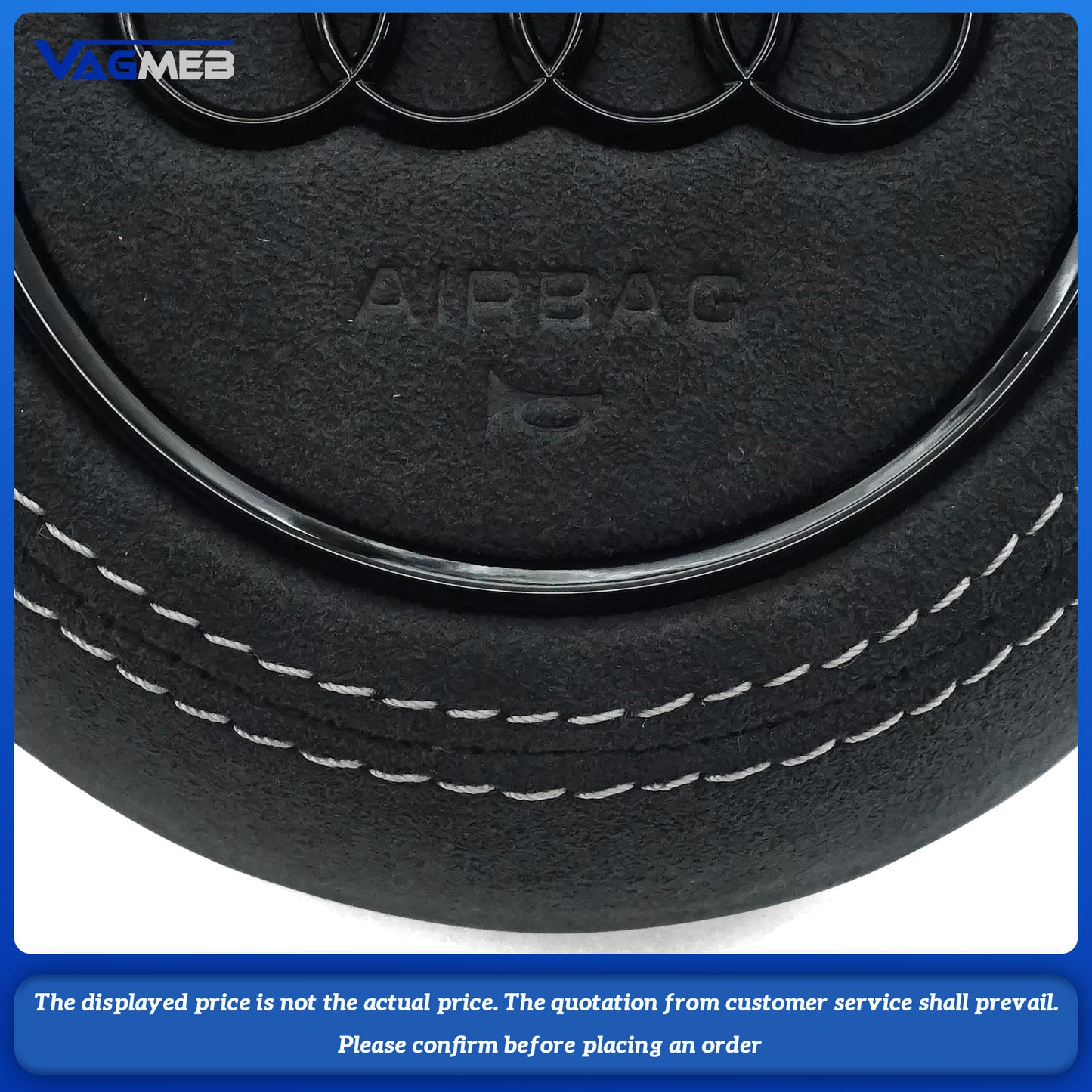 Steering wheel airbag cover multifunction steering wheel For Audi R8 TT