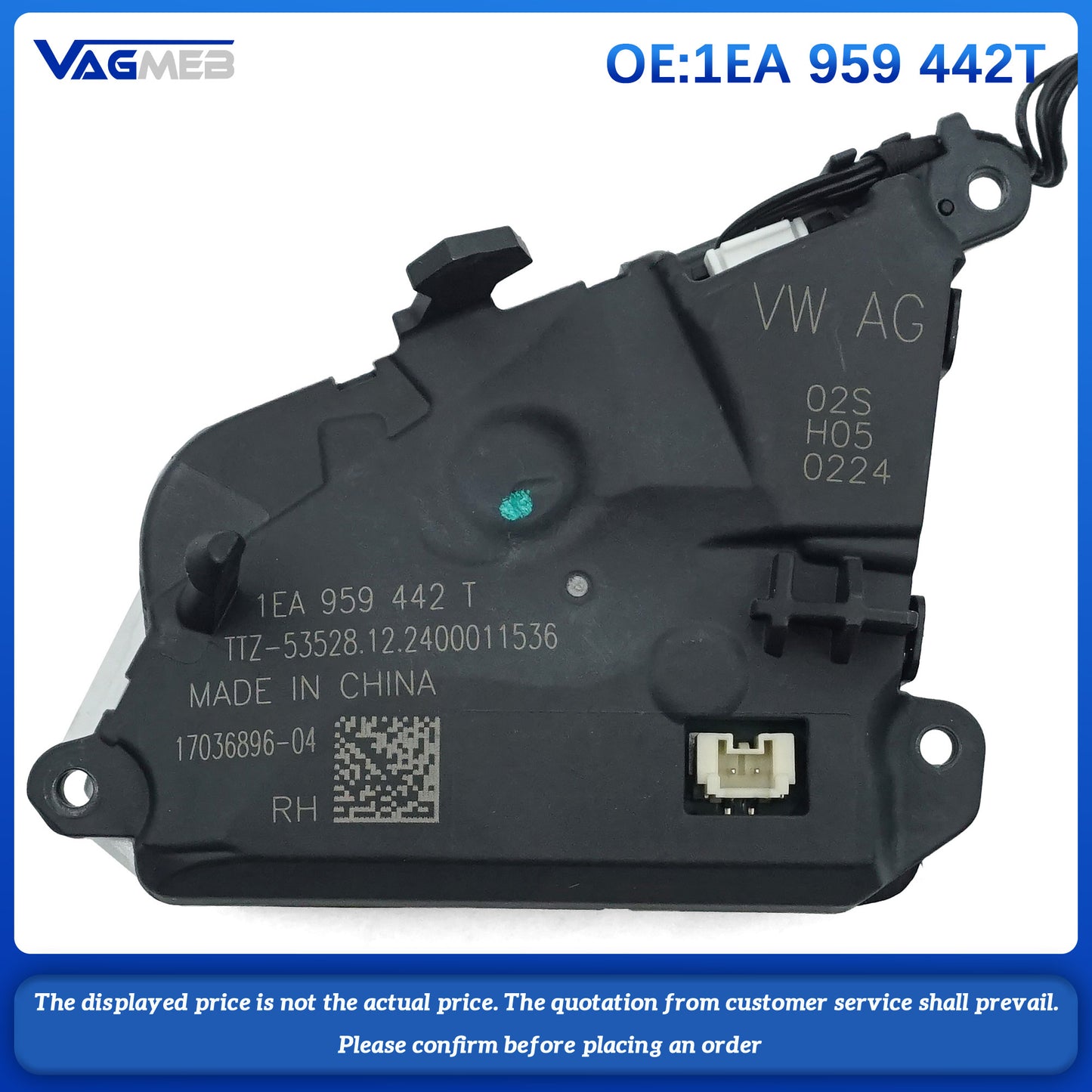 Steering Wheel Control Touch Type Button Switch For VW Golf 8 MK8 PASSAT B8 Tiguan 1EA 959 442T