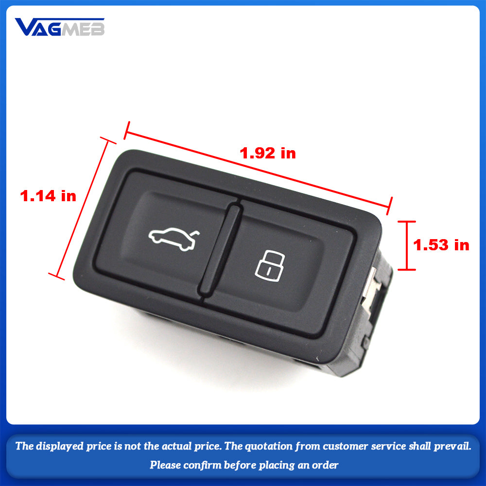 Electric Power Trunk Switch Button Car Trunk Lid Lock For AUDI A4 S4 A6 S6 RS6 4G0 959 831 B