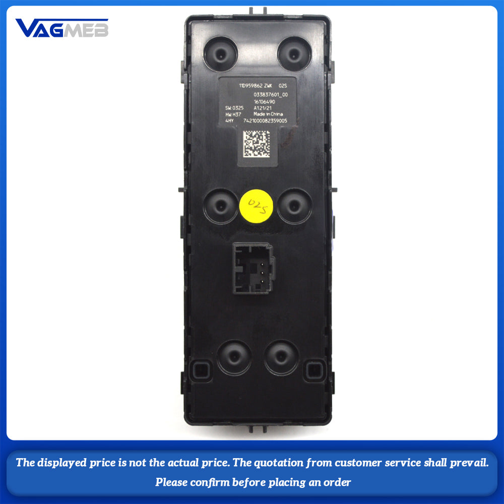 For VW MEB ID3 ID.3 2022-2025 Driver's lifting switch assembly 11D 959 862 ZWK