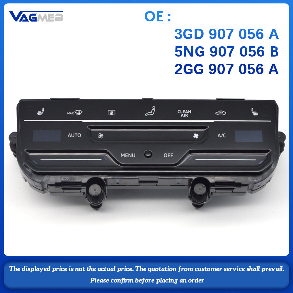 For VW Passat Tiguan MK2 Hybrid touch screen air conditioning panel 3GB 907 056 C 3GD 907 056 A 5NG 907 056 B 2GG 907 056 A