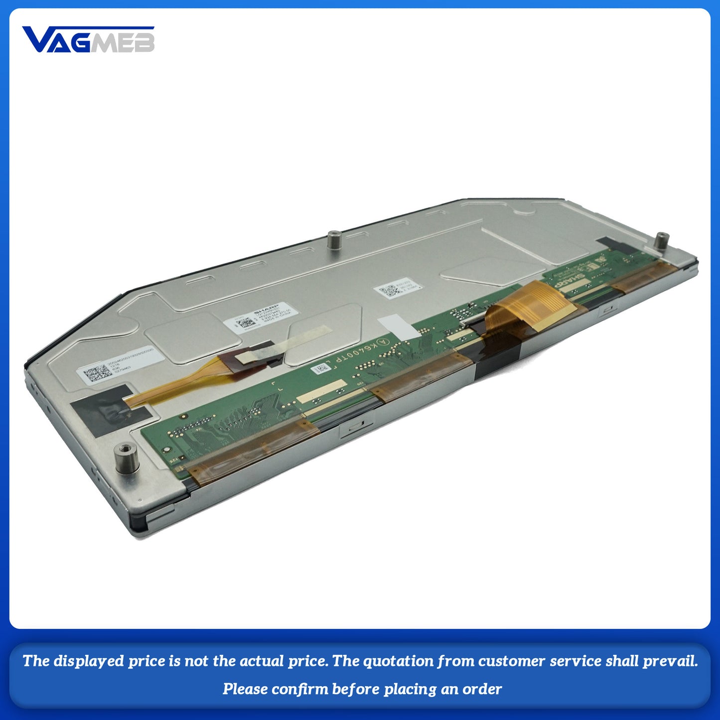 New Grade for Audi Q8 Q7 Q5L A6 A8 Lcd Display Screen replace 8Y0 920 790D