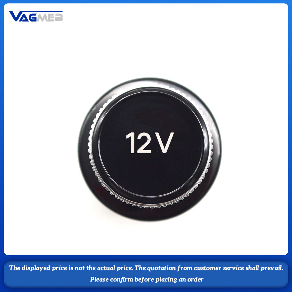 Cigarette Lighter Cover Chrome Plated Cigarette Lighter Plug For Audi A3 A4 A5 Q2 Q7 R8 4K0 919 311