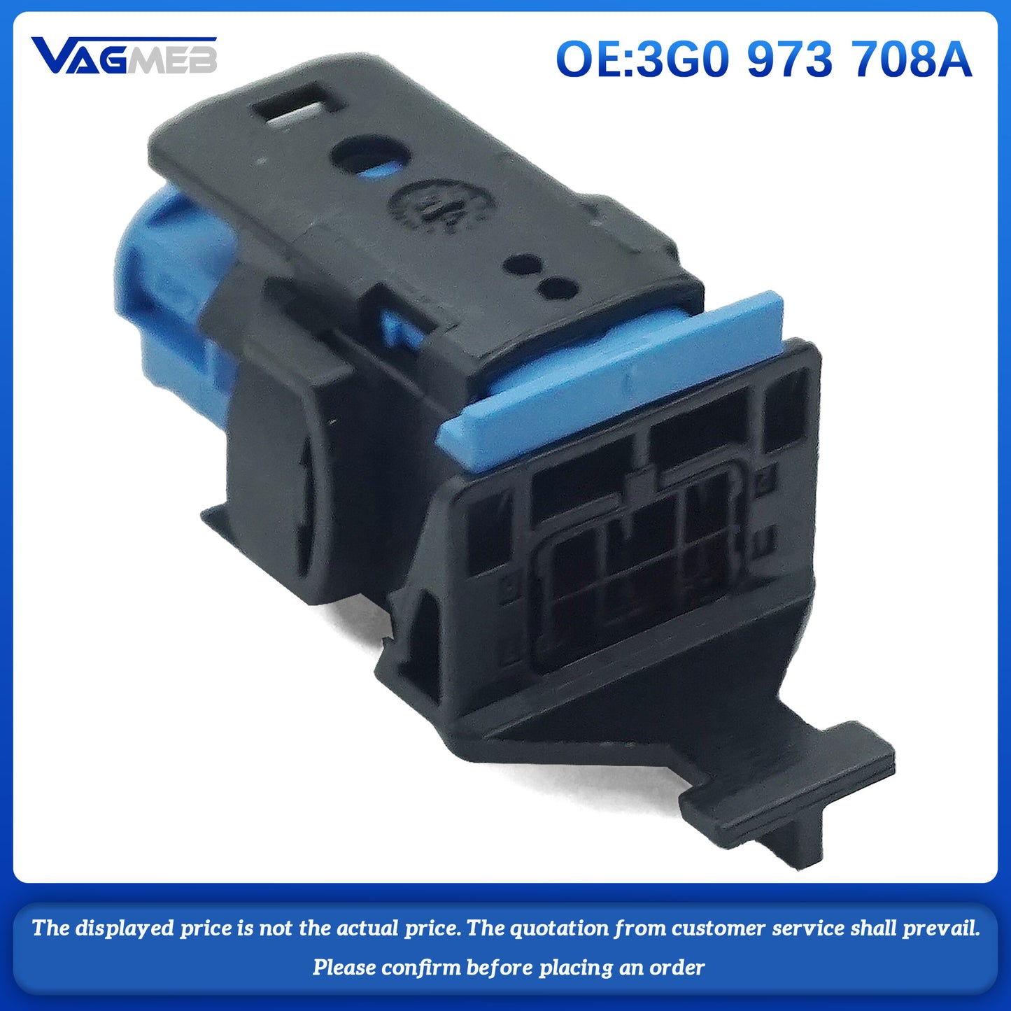 Keyless vehicle door wiring connector Wire Cable Connectors For VW ID3 Tiguan MK2 TAYRON TRCM Audi A3 Skoda Kodiaq octavia 3G0 973 708A