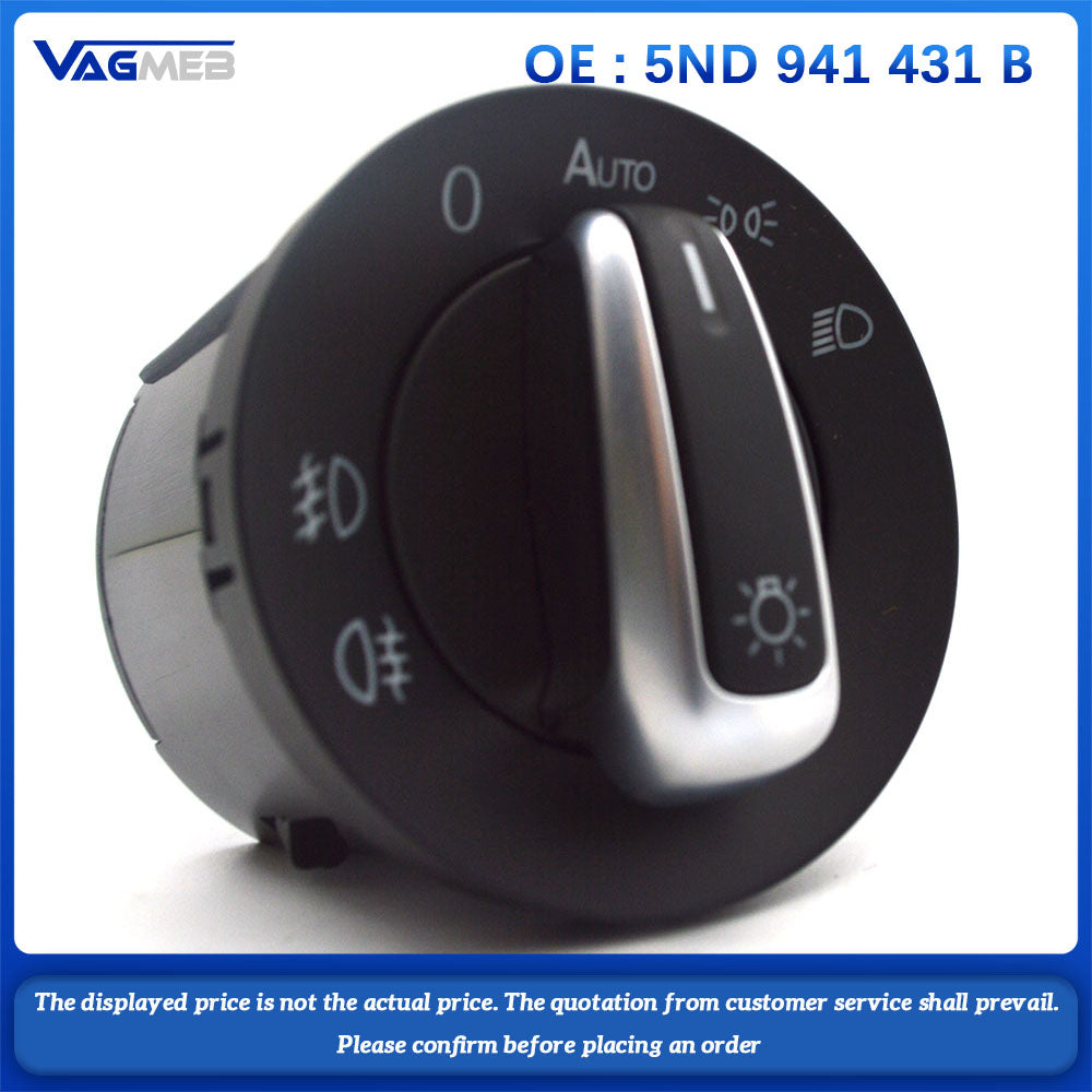 For VW Golf 6 Automatic headlight switch 5ND 941 431 B