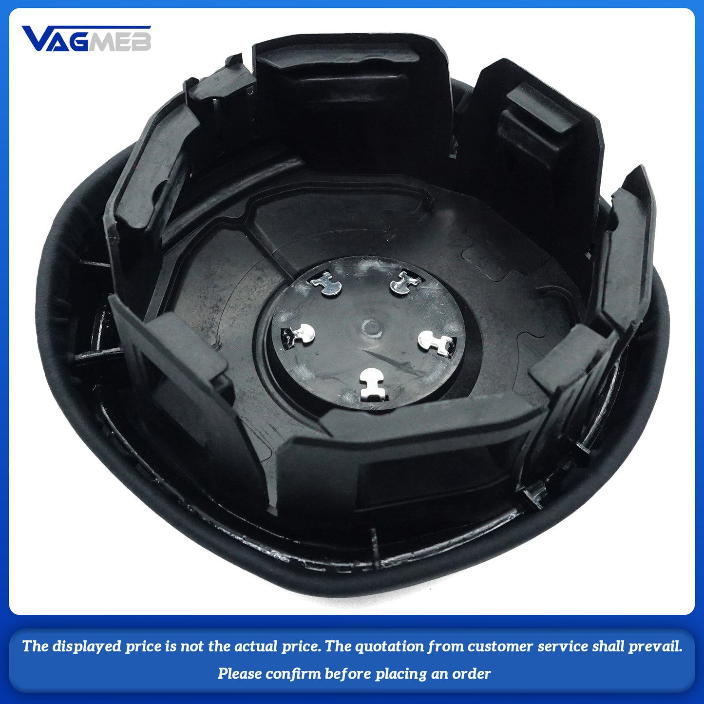 Dyed red thread Steering wheel airbag cover multifunction steering wheel For BMW M5 Dyed red thread