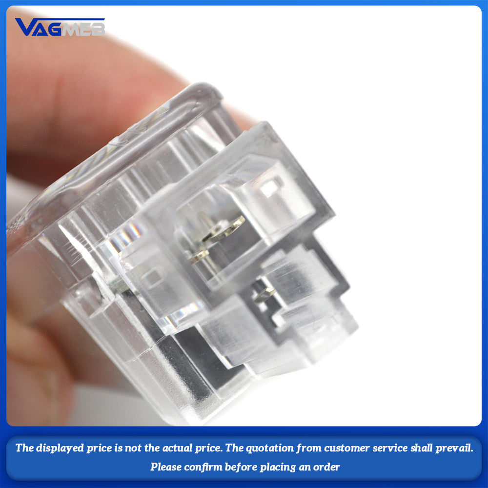 For Audi A3 A4 S4 RS4 A6 RS6 S6 C6 S5 Q5 Q7 A8 S8 LED License Number Plate Light Lamps White light
