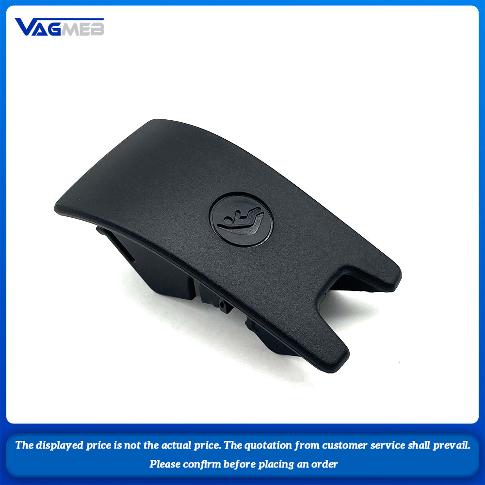 New Black Child Restraint Rear Seat Hook ISOFIX Cover For Audi A4 A5 A6 A7 S5 S4 S6 2017 2018 2019 - 2021 8W0 887 187