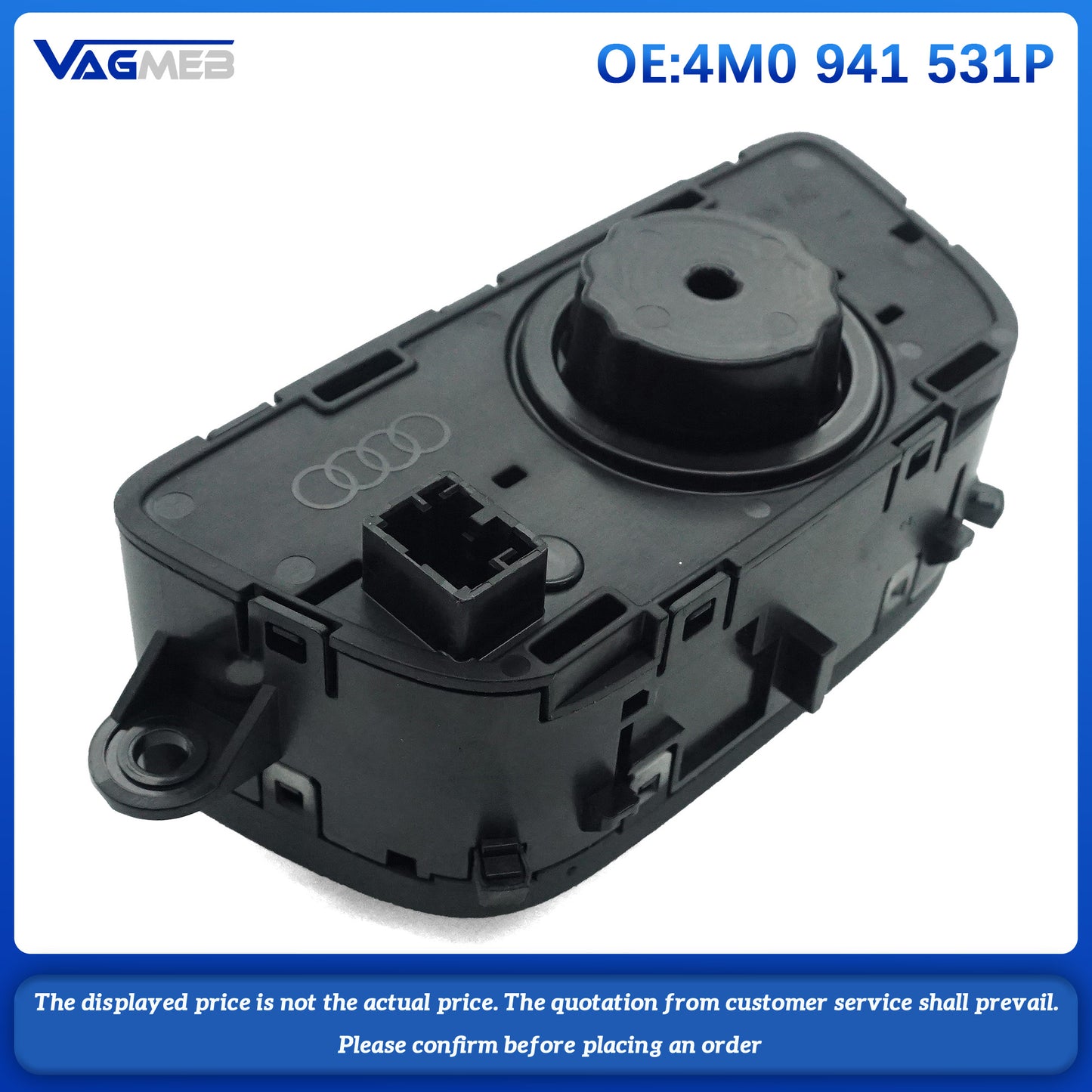 Car Headlight Control switch Headlight button Light switch For Audi A4B9 C8 Q7 A5 Q5FY 4M0 941 531 P