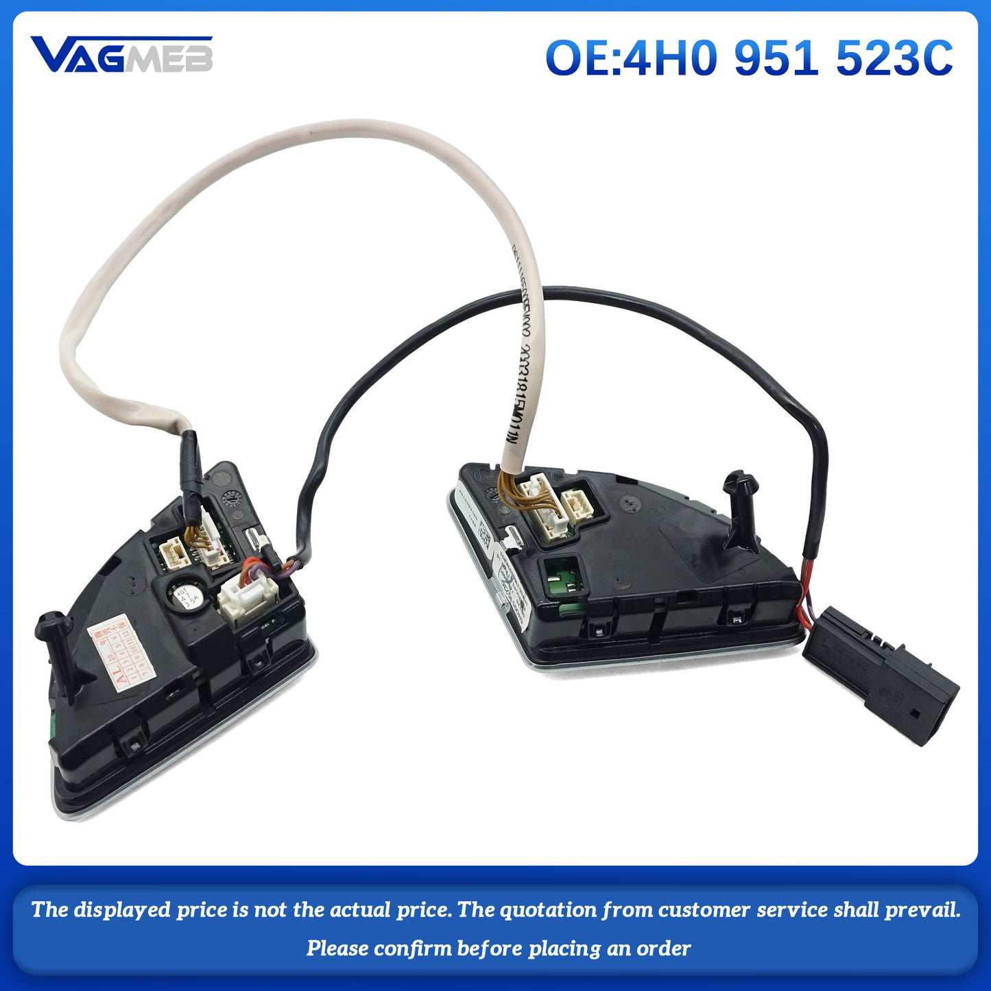 For Audi A8 steering wheel buttons 4H0 951 523C