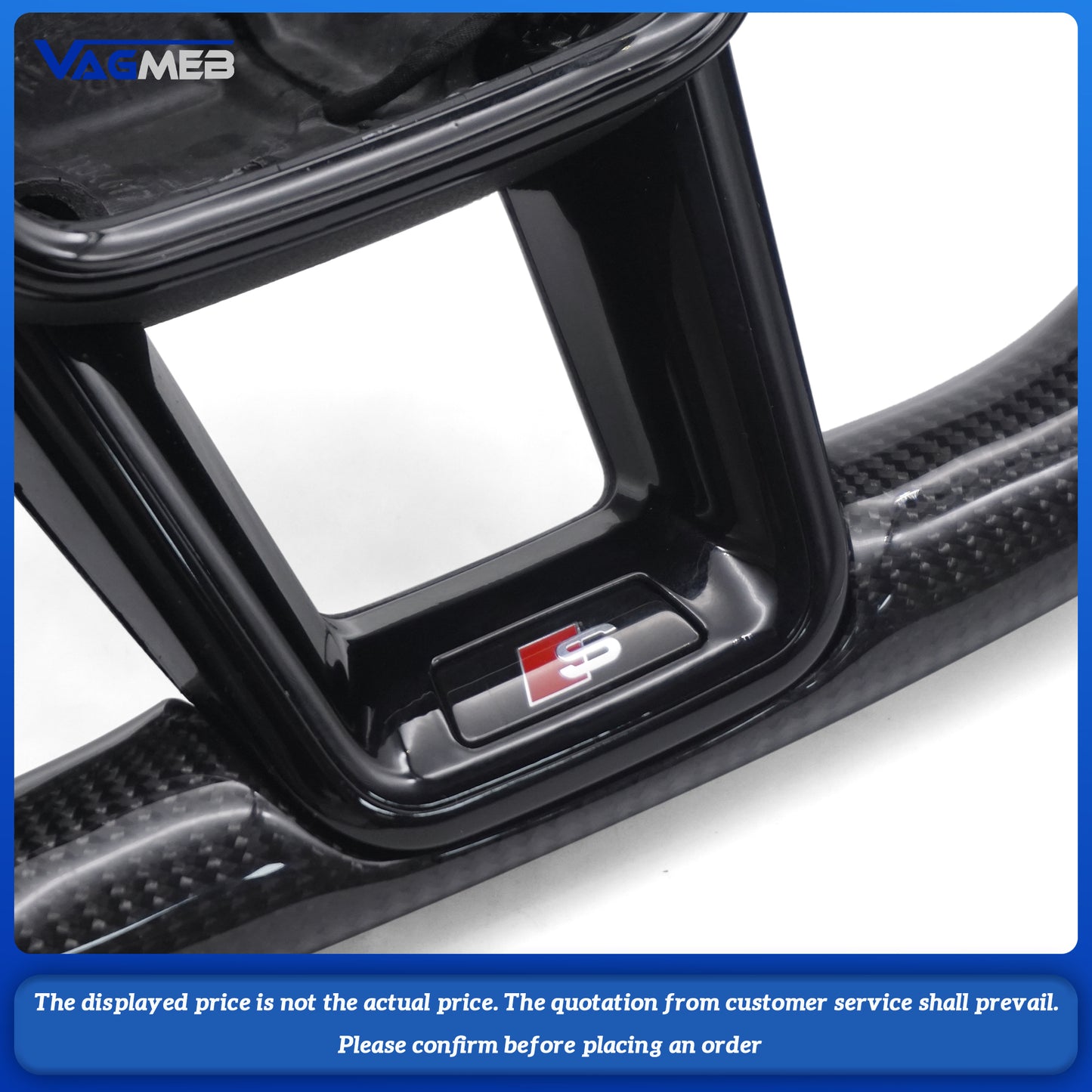 For Audi S Logo A6C8 Steering Wheel With heating