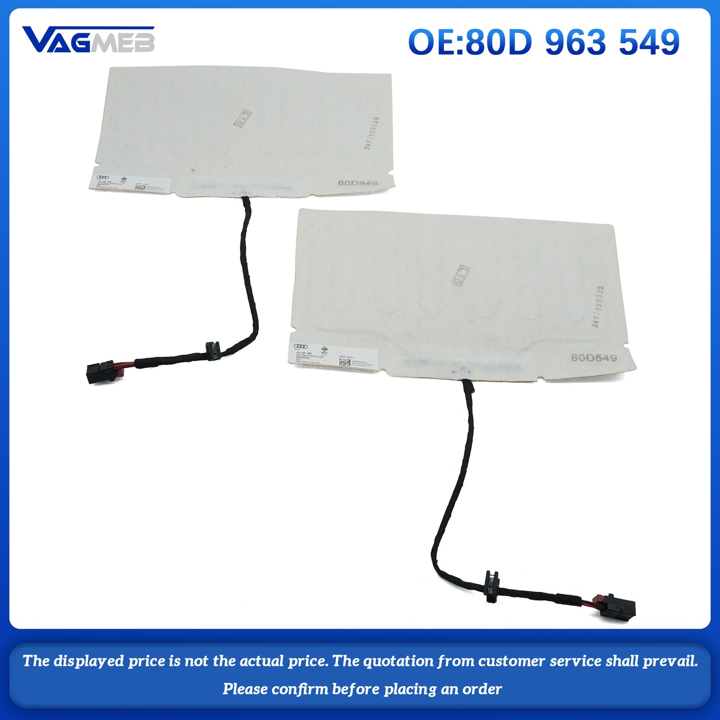 For Audi A38Y seat heating package