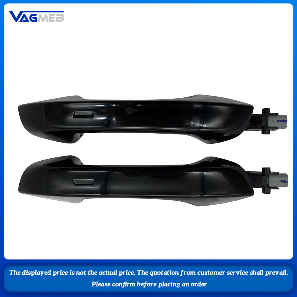 For VW Passat B9 OEM Keyless Entry Door Handle Kessy Door Sensor Black with light