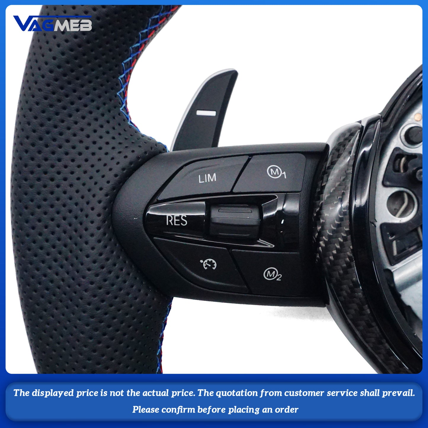 For Bmw 3 Series carbon fiber Steering Wheel