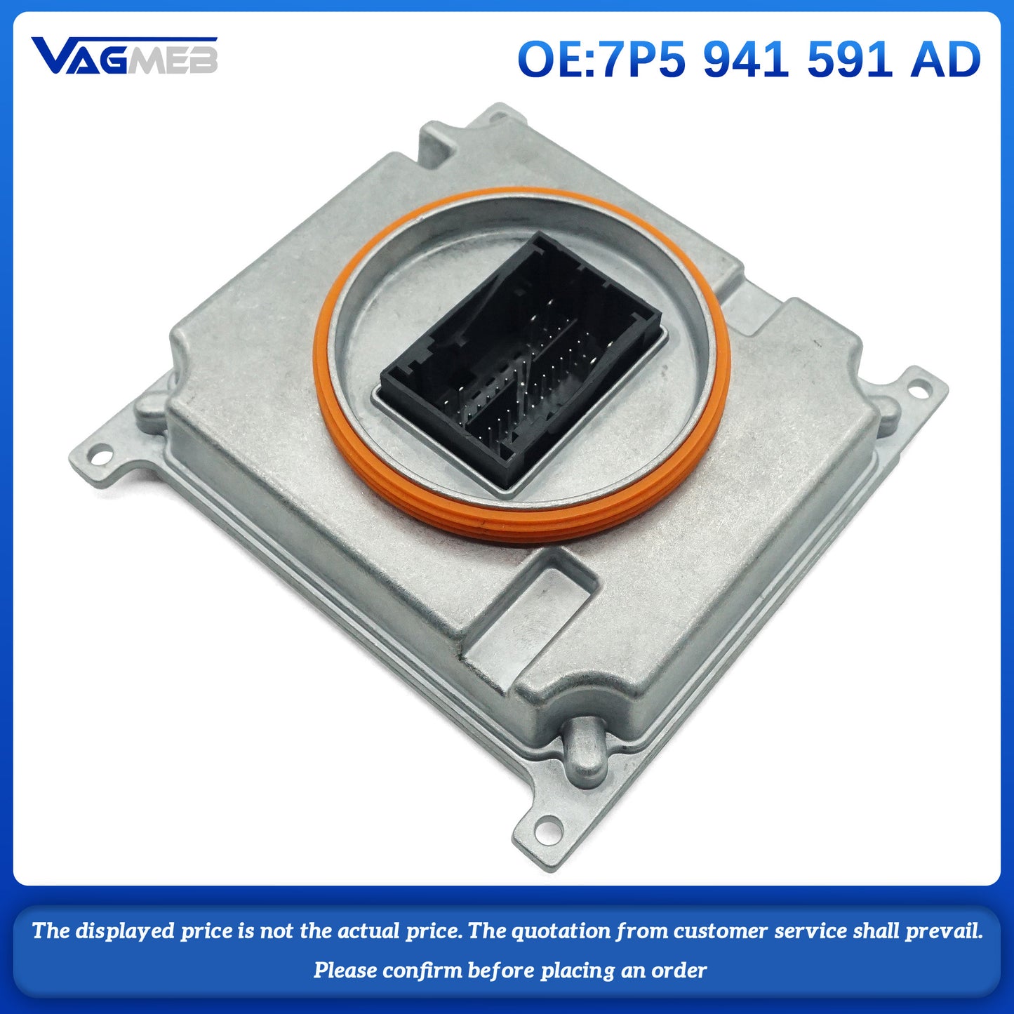 LED Headlight Control Unit Power Module For VW Golf Seat Skoda 7P5 941 791AD