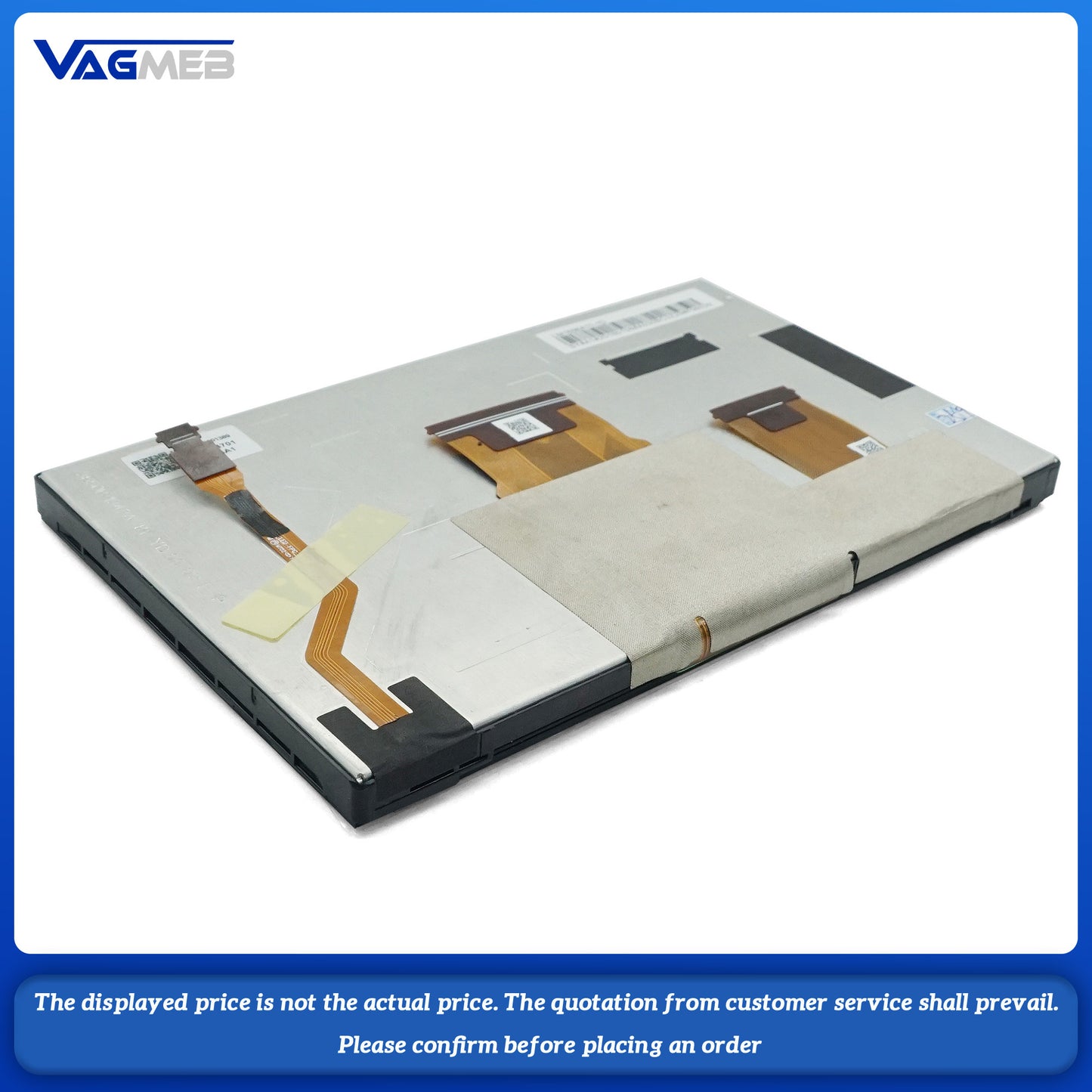 6.5 inch LCD Dispaly With Touch panel For VW Polo Skoda Fabia 3 Navigation Screen Repair