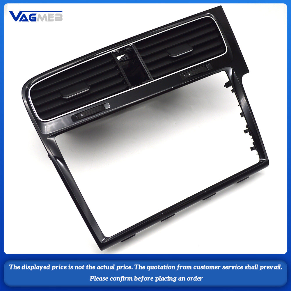 For VW Golf MK7 7 .5 RHD Right-hand drive Piano paint Black 9 inch Screen Trim frame Radio Panel Air outlet 5G2 819 743G