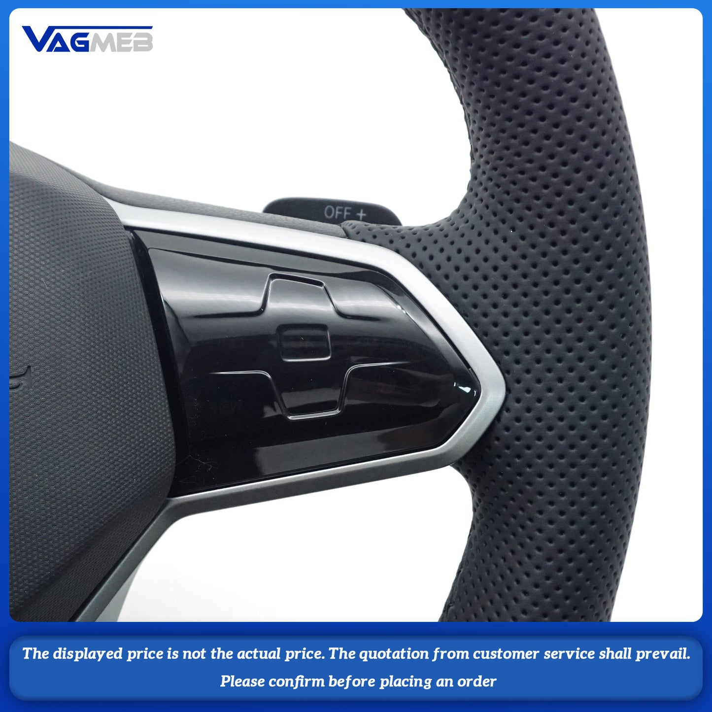 For VW Atlas Golf 8 Mk8 Jetta Sharan Passat B9 Tiguan Steering Wheel