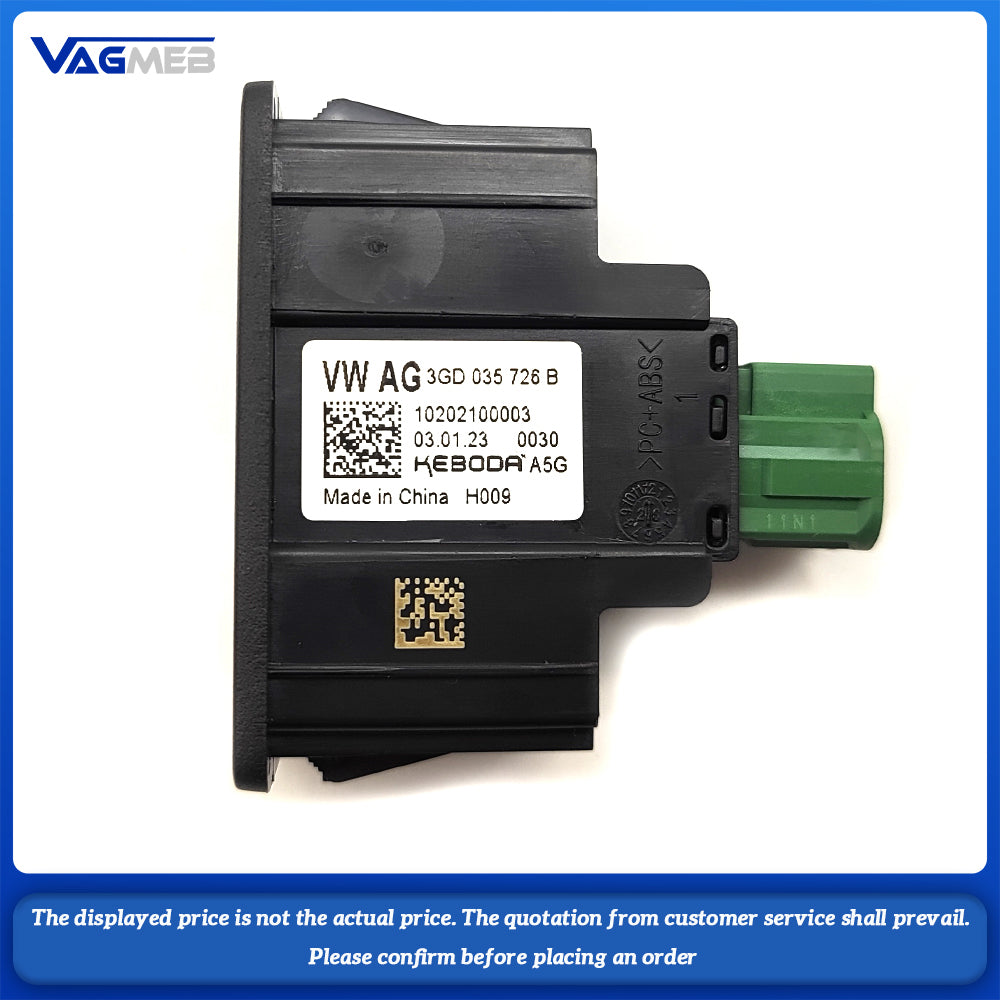 For VW Passat B8 Arteon USB switch interface 3G5 035 726 B 3GD 035 726 B