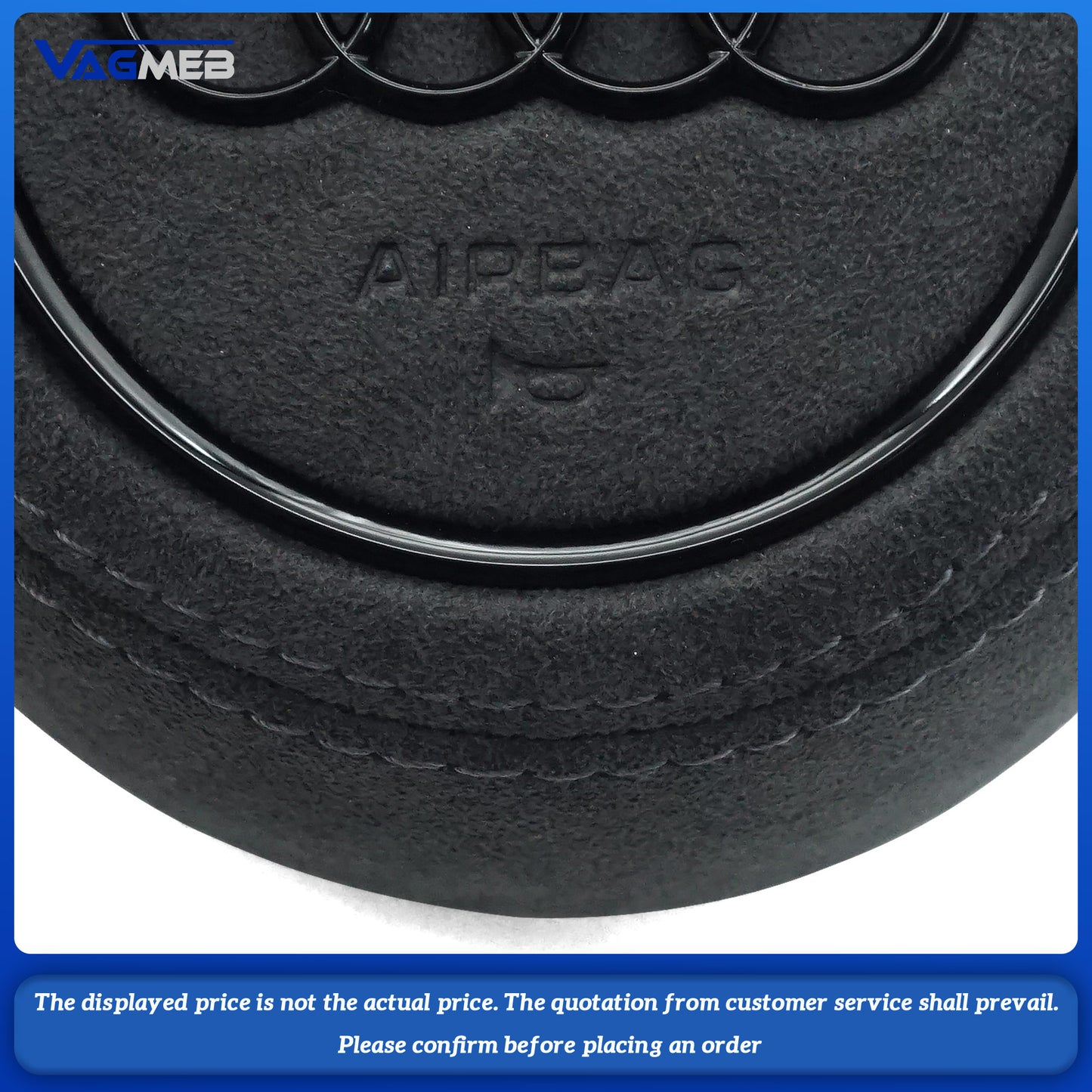 Steering wheel airbag cover multifunction steering wheel For Audi TT 8S