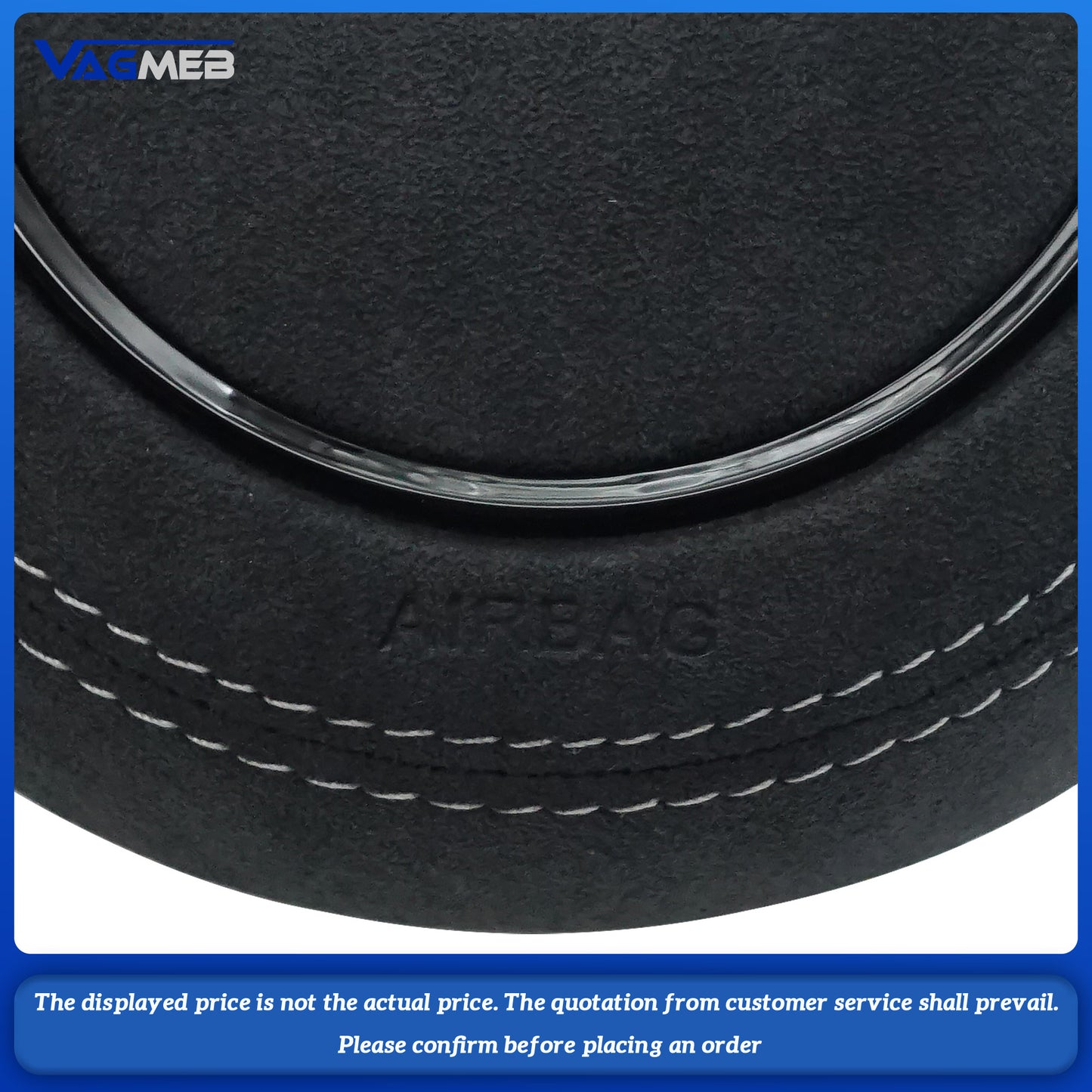 Steering wheel airbag cover multifunction steering wheel For Audi A4B8 A38V