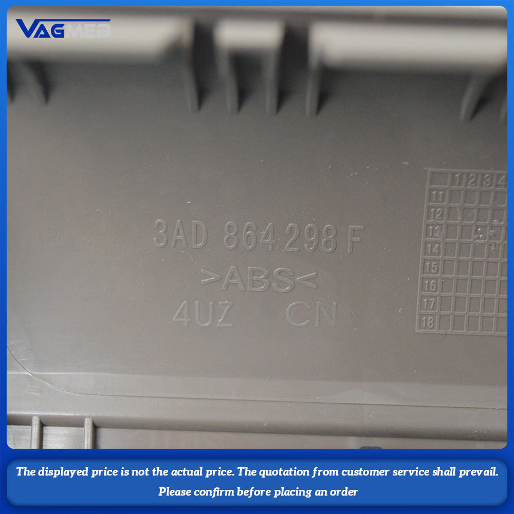 For VW Passat B7L armrest box rear air outlet power coverstorage box frame 3AD 864 298 F