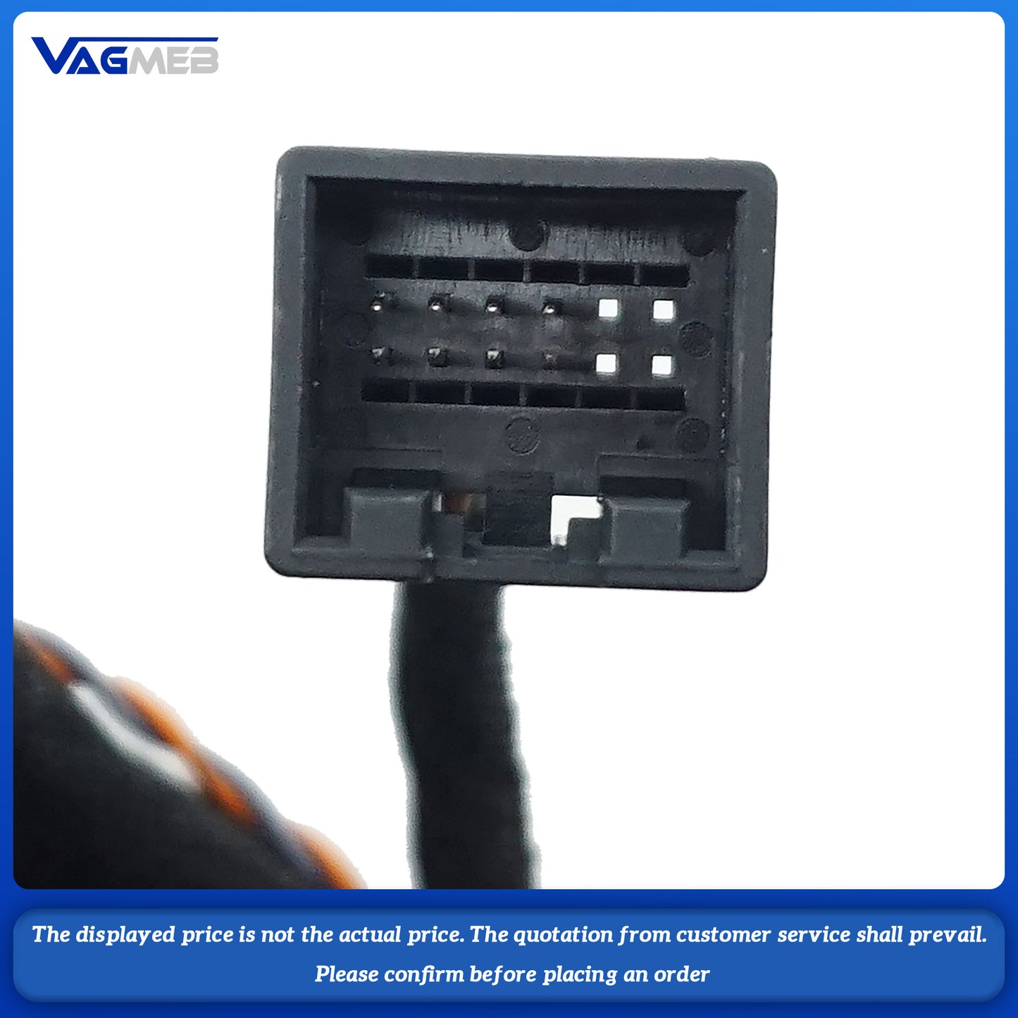For VW Tiguan L Lane Change Assist Wiring Harness (Mirror Case Version)