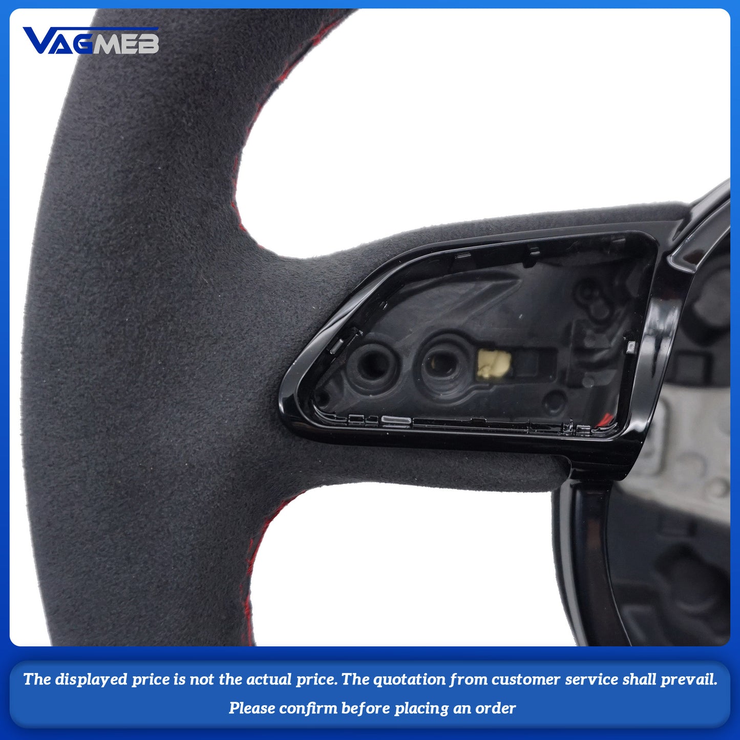 For Audi S logo A4B8 Steering wheel