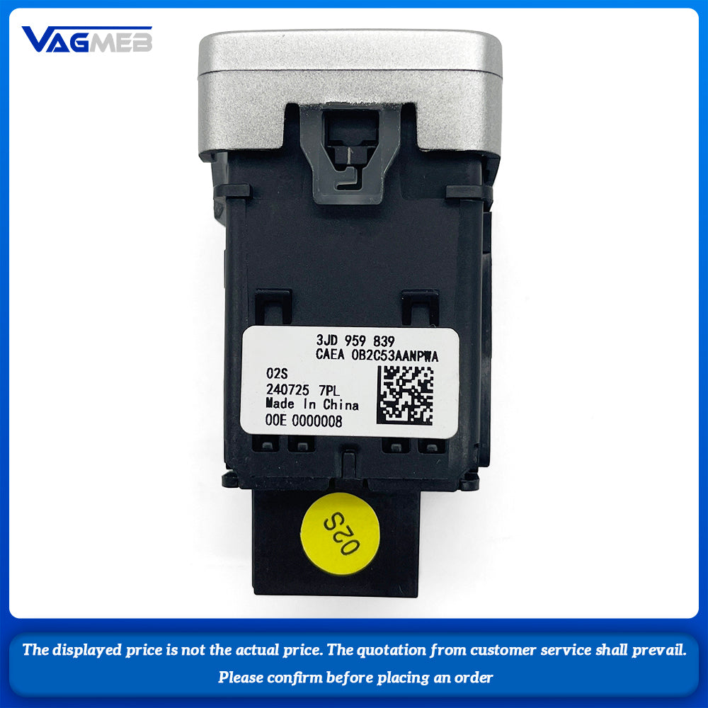For VW Passat B9 One key start switch key 3JD 959 839