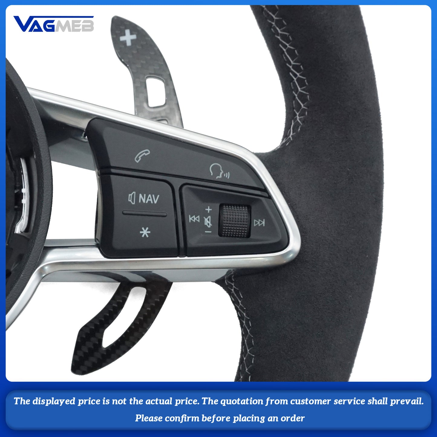 For Audi TT TTRS R8 Steering Wheel