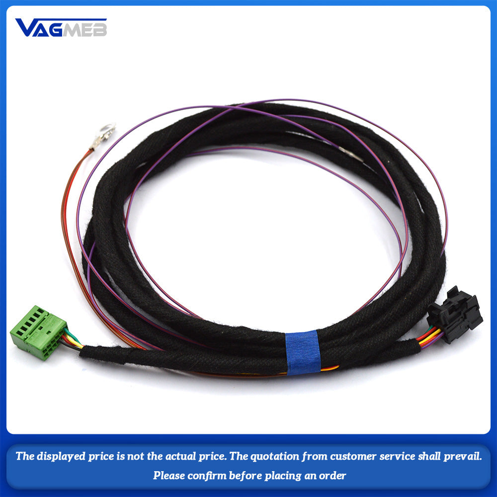 For VW Audi A4 B9 MIB 2 CarPlay MDI USB AUX IN Plug Cable Wiring Harness