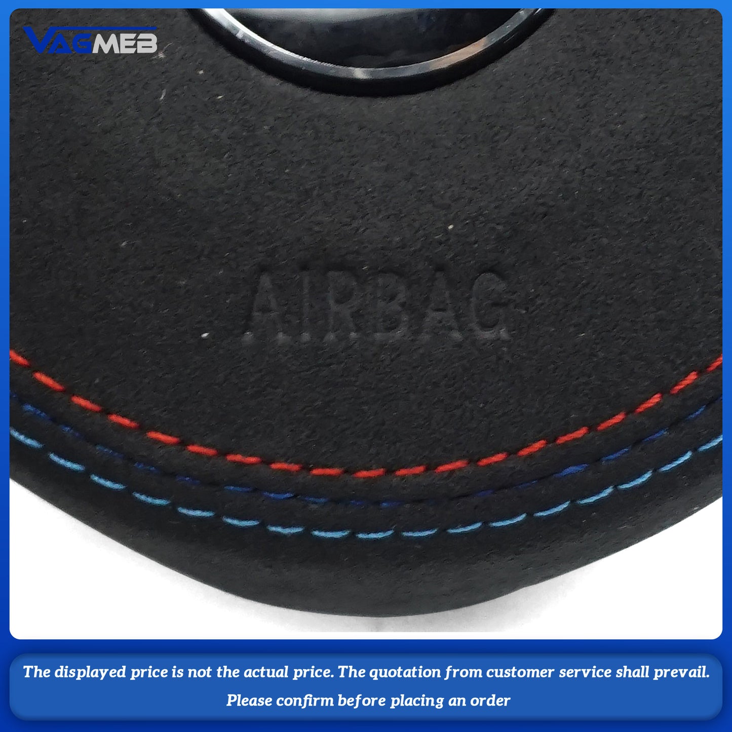 Steering wheel airbag cover multifunction steering wheel For BMW