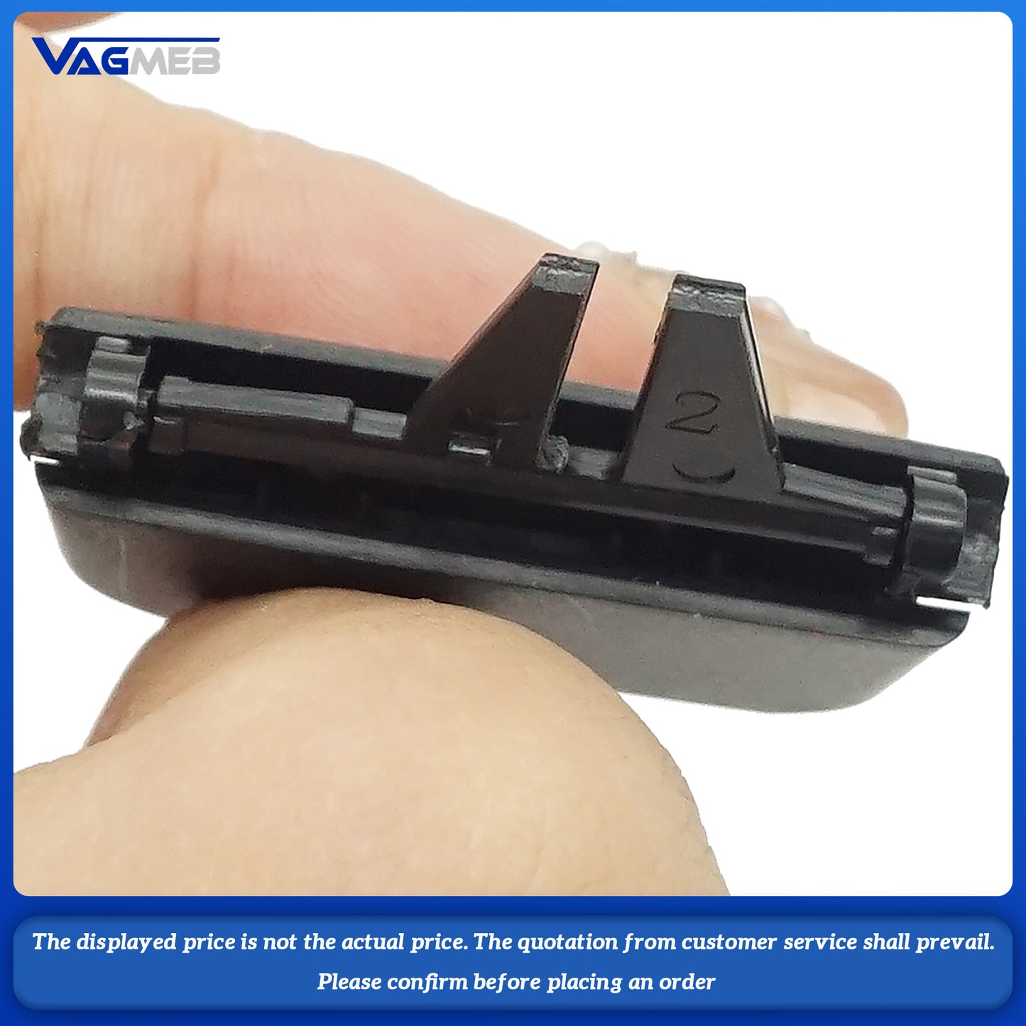 For VW Golf 7 7.5 GTI 2013-2020 Car Front Dash AC Vent Outlet Tab Clips Air Conditioning Adjust Clip Car Accessories