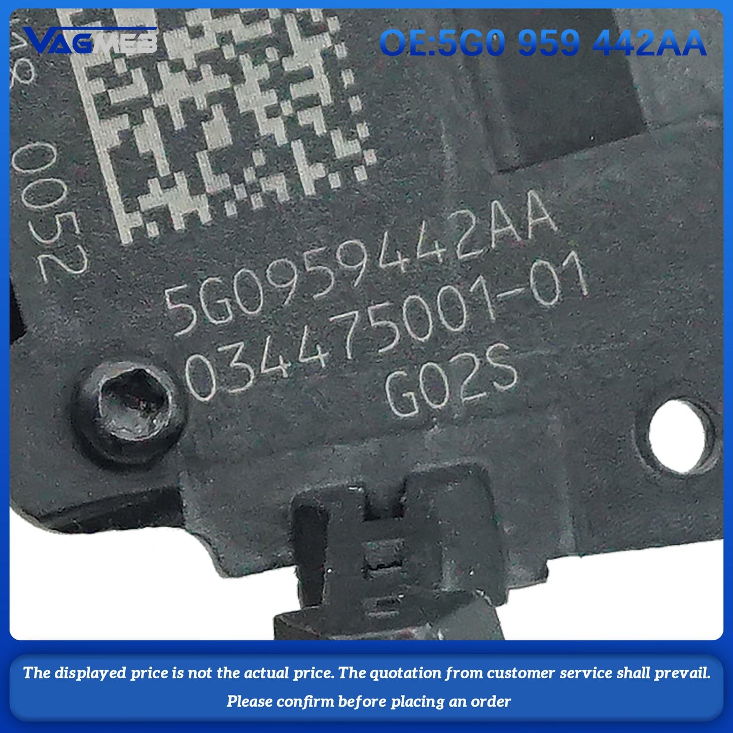 For VW Steering Wheel Cruise Control Switch Only Left Side Only 5G0 959 442AA