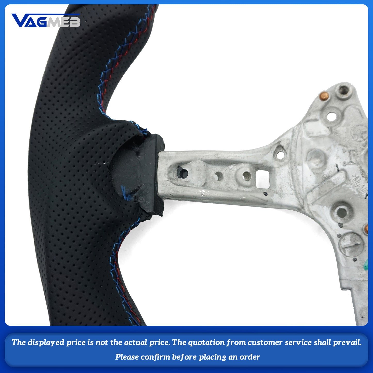 TDD Real Carbon Fiber Car Steering Wheel For BMW M M3 M5 M6 F01 F02 F06 F07 F10 F11 F12 F13 F30 F32 F80 F91 E90 E91 E92