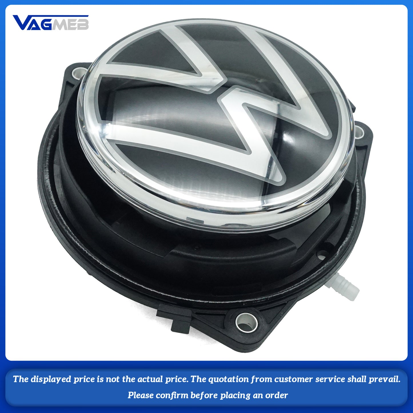 For VW Passat B8 illuminated tail number plate