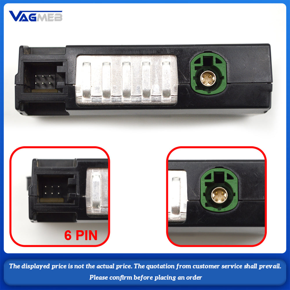 82A 035 736 A for Audi A1 A3 Carplay Switch Two Type-C Dual Type C Auto Phone Charger
