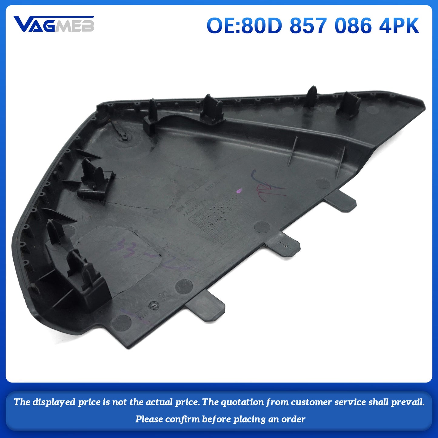 For Audi Q5FY dashboard cover 80D 857 085 086 4PK