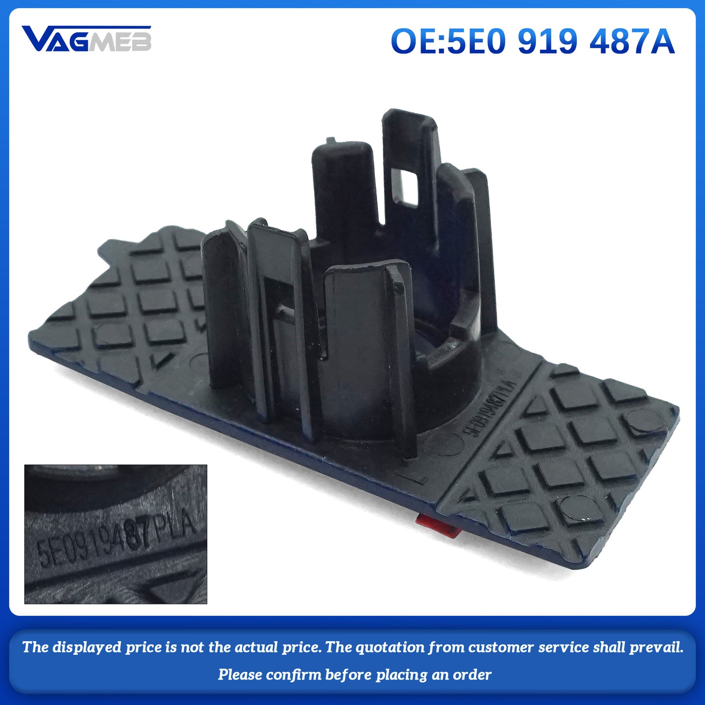 OEM PLA Sensor Bracket Front Rear Intelligent Parking Assist Pilot Sensor Holder for Skoda Octavia 5E0 919 487A 488A