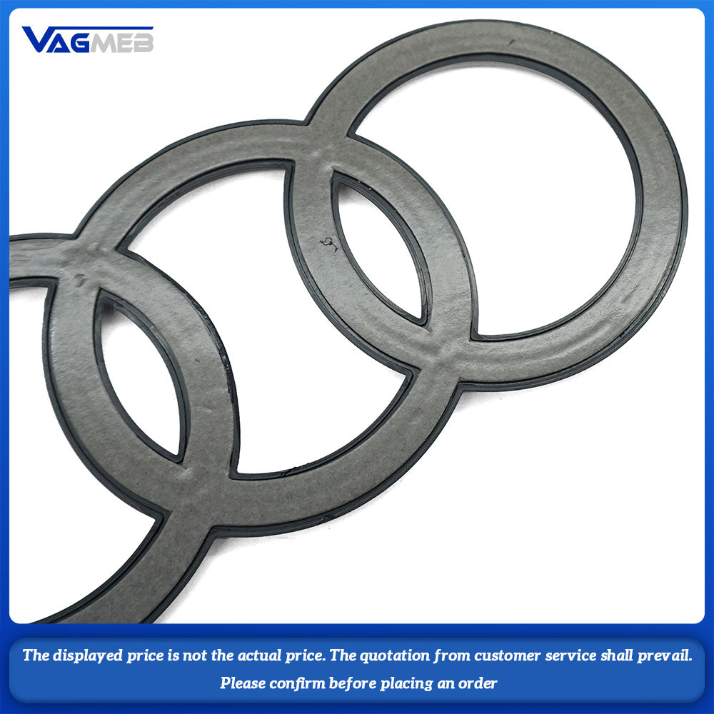For Audi A4L Car Hood Front Grill Rear Trunk Emblem Badge Sticker
