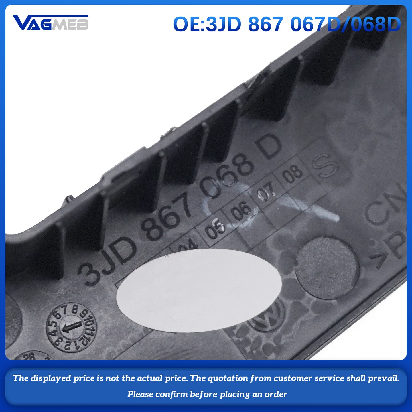 For VW Passat B9 Harman speaker cover 3JD 867 067D 068D