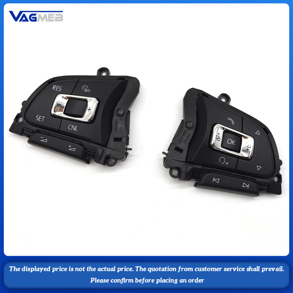 For VW Golf 7 MK7 GTI multifunctional steering wheel button cover shell decorative cover